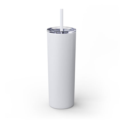 Costume de Yacht by George Barbier Skinny Tumbler with Straw, 20oz