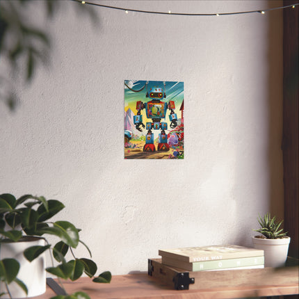 The Rusty Robot Fine Art Posters