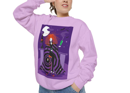 Mystic Elegance Unisex Garment-Dyed Sweatshirt