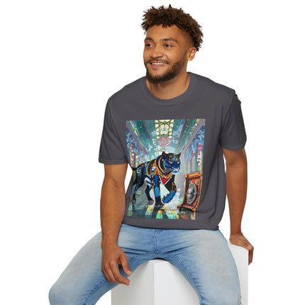 Cyber Panther's Hunt Softstyle T-Shirt