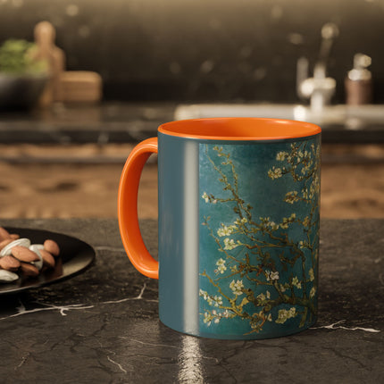 Almond Blossom by Vincent van Gogh Colorful Mugs (11oz, 15oz)