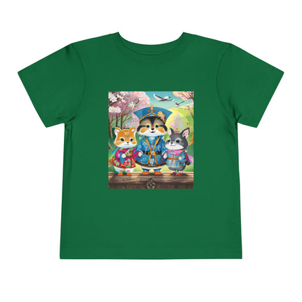 Fluffy Explorers Toddler Short Sleeve Tee