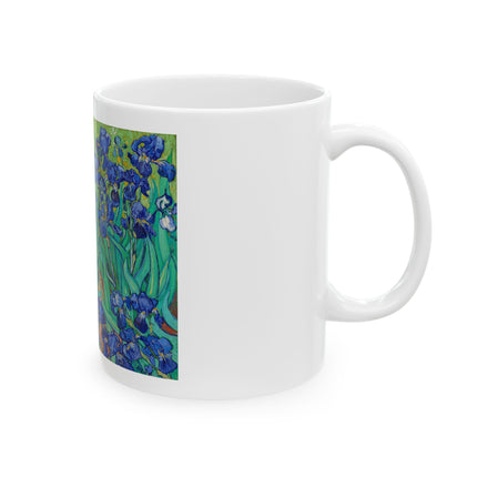 Irises by Vincent Van Gogh Ceramic Mug (11oz, 15oz)
