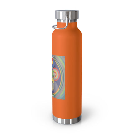 Rythme No. 1 by Robert Delaunay Copper Vacuum Insulated Bottle, 22oz