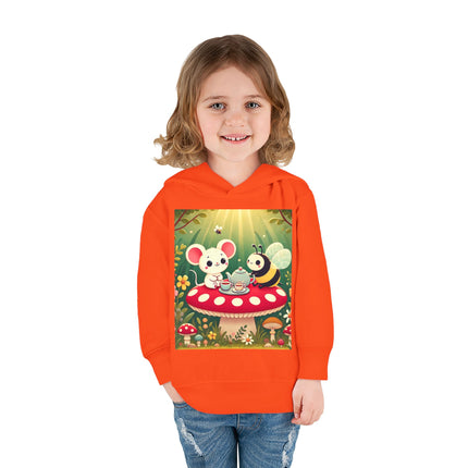 Tea Time Friends Toddler Pullover Fleece Hoodie