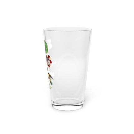 Versicolored Barbet by Paul Gervais Glass, 16oz