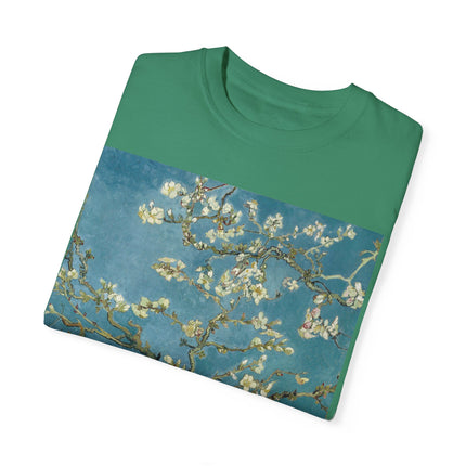 Almond Blossom by Vincent van Gogh Unisex Garment-Dyed T-shirt