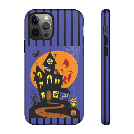 Halloween Night at the Haunted House Phone Cases