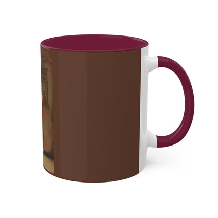 A Buddhist Lama at a Feast at Pemionchi Monastery by Vasily Vereshchagin Colorful Mugs, 11oz