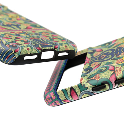 Colorful Flower Pattern by Owen Jones Phone Cases