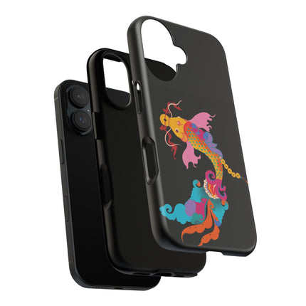 Golden Koi Phone Case – Lucky Swim & Vibrant Fortune