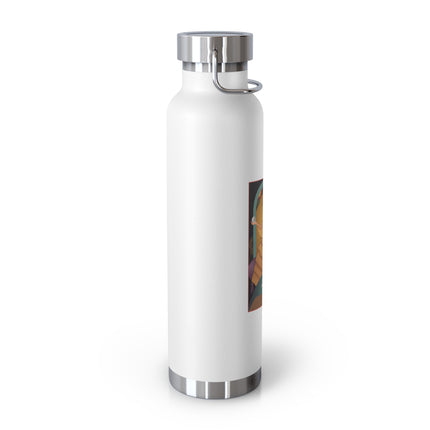 June & Pearl, Alexandrite (from the Gem Series) by Sofia Chiostri Copper Vacuum Insulated Bottle, 22oz