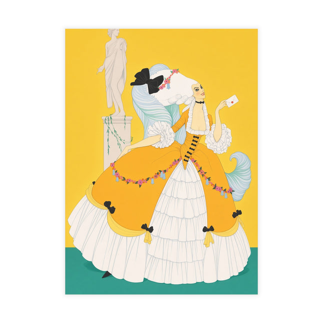 💌🌼 The Lady With The Secret Letter Postcard Bundles – Art Deco Romantic Elegance