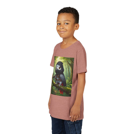 The African Grey Sentinel Youth Short Sleeve Tee
