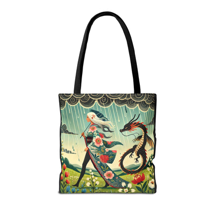 The Dragon Fairy’s Stride Tote Bag – Grace, Strength & Mythic Adventure