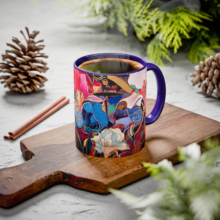 Ethereal Irises Colorful Mugs (11oz, 15oz)