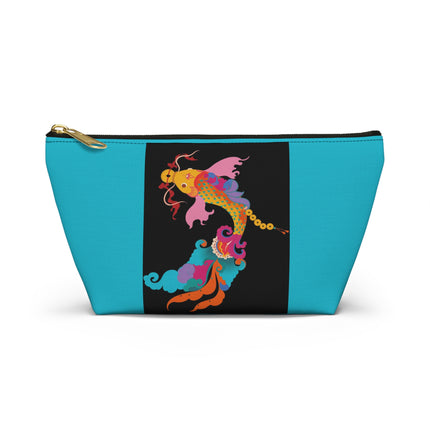 Golden Koi Cosmetic Bag – Lucky Swim & Vibrant Fortune