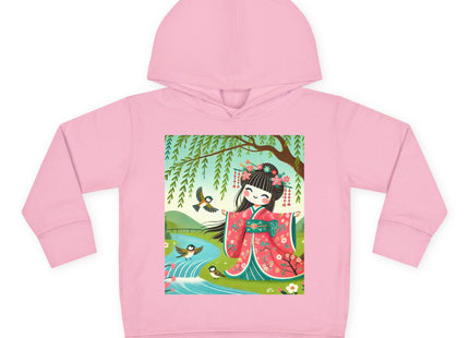 Sparrow Dance Geisha Fairy Toddler Pullover Fleece Hoodie