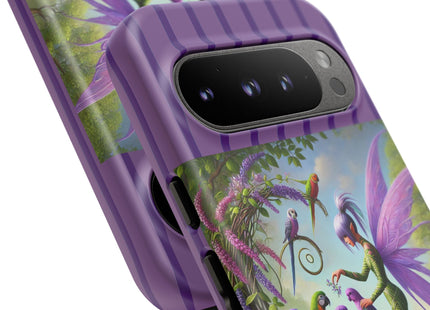 Lavender-Winged Fairy Phone Cases