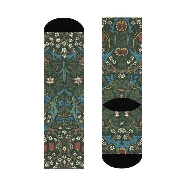 Blackthorn by William Morris Cushioned Crew Socks