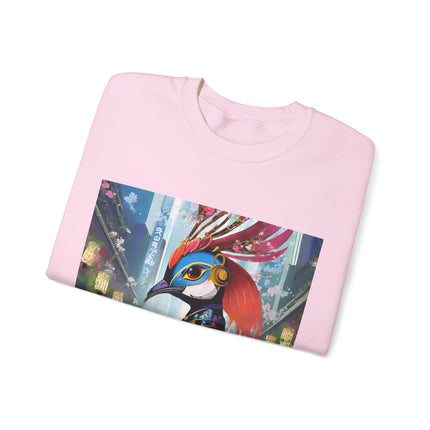 Techno Plumes Unisex Heavy Blend™ Crewneck Sweatshirt