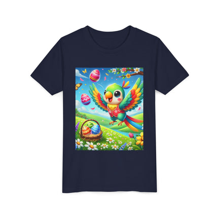 Easter Parrot Youth Short Sleeve Tee