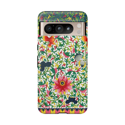 Colorful Floral Pattern by Owen Jones Phone Cases