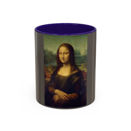 Mona Lisa by Leonardo da Vinci Colorful Mugs (11oz, 15oz)