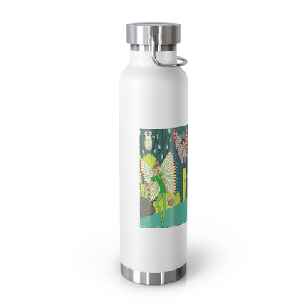 Enchanting Fairies of A Midsummer Night's Dream Copper Vacuum Insulated Bottle, 22oz