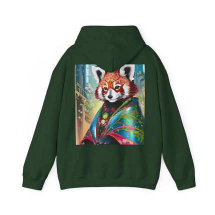 Cybernetic Red Panda – Heavy Blend™ Hooded Sweatshirt
