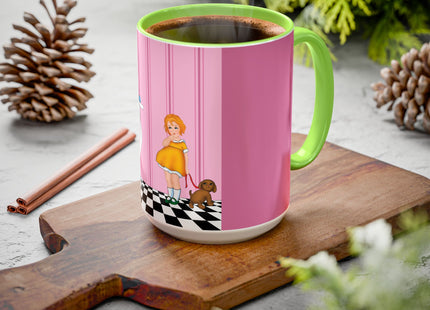 Easter Joy in Deco Hues Colorful Mugs (11oz, 15oz)