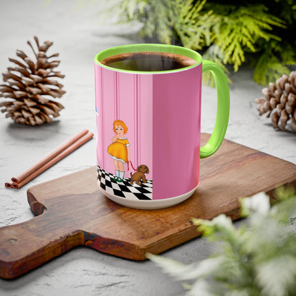 Easter Joy in Deco Hues Colorful Mugs (11oz, 15oz)