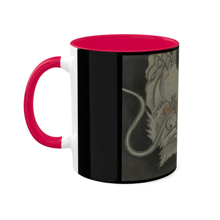 Dragon by Kamisaka Sekka Colorful Mugs, 11oz
