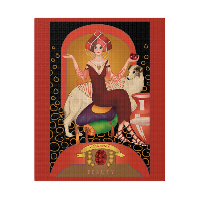 January & Garnet – Sofia Chiostri’s Birthstone Muse
