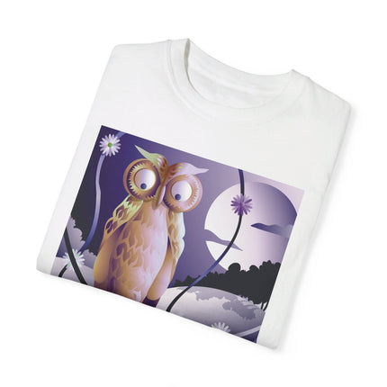 The Startled Pumpkin Unisex Garment-Dyed T-shirt