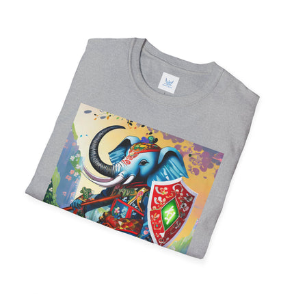Cyberpunk Elephant Softstyle T-Shirt