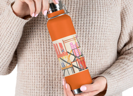 Maquettes de Théatre 4 by Alexandra Exter Copper Vacuum Insulated Bottle, 22oz