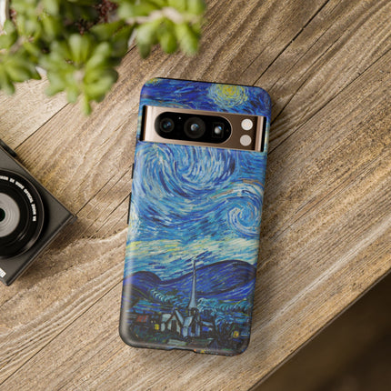The Starry Night by Vincent Van Gogh Phone Cases
