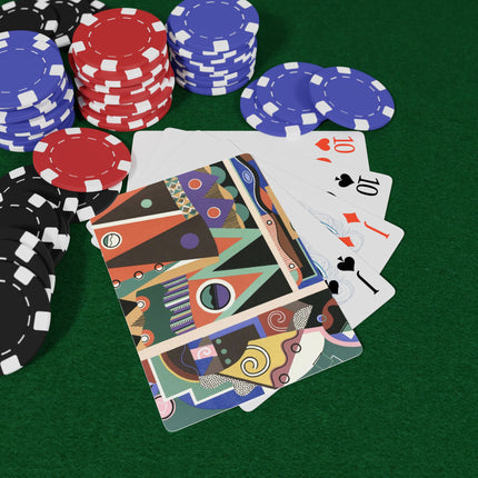 Collection decors et couleurs Pl.03 by Georges Valmiers Playing Cards