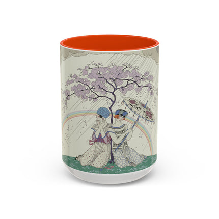 L’Arc-en-Ciel by George Barbier Colorful Mugs (11oz, 15oz)