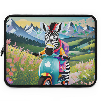 Stripes on Wheels Laptop Sleeve