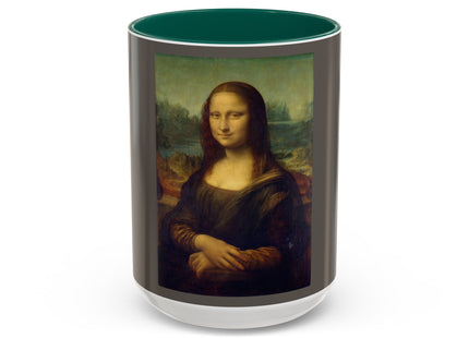 Mona Lisa by Leonardo da Vinci Colorful Mugs (11oz, 15oz)