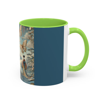 Butterfly Empress Colorful Mug – Graceful Butterflies & Timeless Elegance