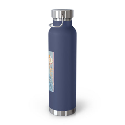 The Enchanting Painter: A Fairy's Artistic Touch Copper Vacuum Insulated Bottle, 22oz