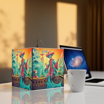 Skeleton Crew of the Misty Seas Light Cube Lamp
