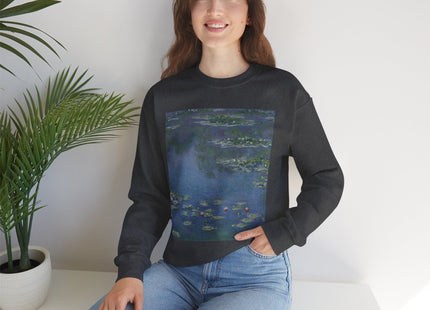 Water Lilies by Claude Monet Heavy Blend™ Crewneck Sweatshirt