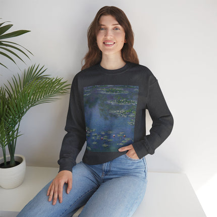 Water Lilies by Claude Monet Heavy Blend™ Crewneck Sweatshirt