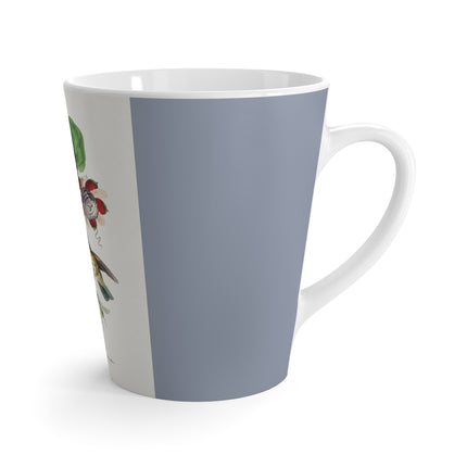 Versicolored Barbet by Paul Gervais Latte Mug