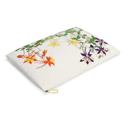 Aquilegia Flower Accessory Pouch – Tanigami Kônan Botanical Art Design
