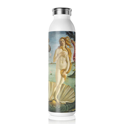 Birth of Venus by Sandro Botticelli Slim Water Bottle